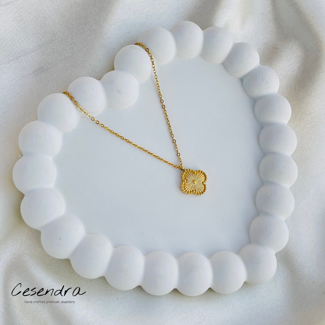 Shamrock Shine Necklace -18K