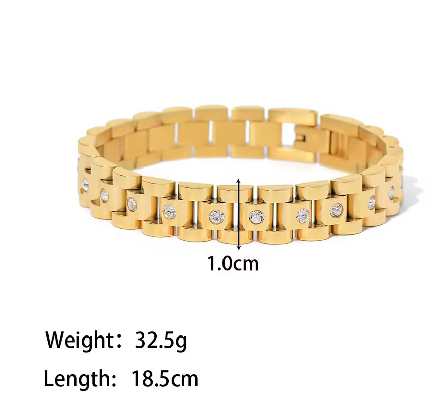 President Chain Bracelet -18K