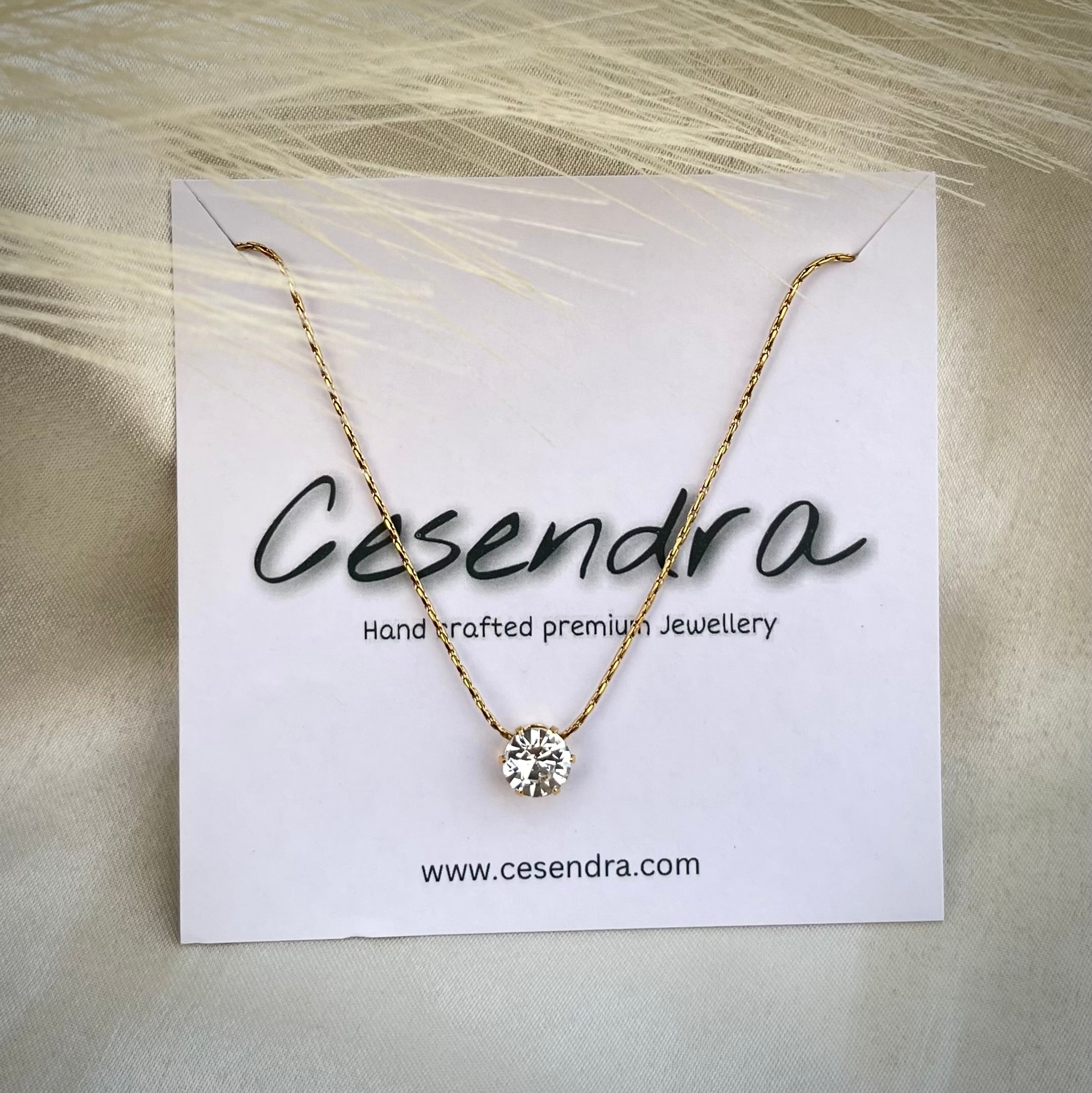 Round Dreamcatcher Necklace -18K