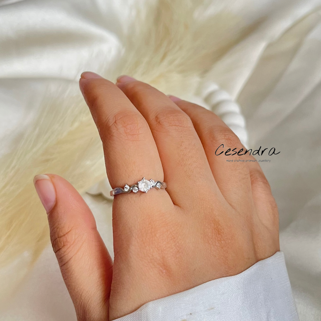 Crystal Ring - 18K