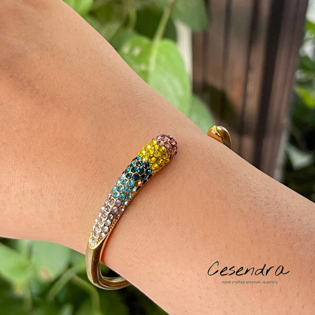 Diamond Aurora Bloom - 18K