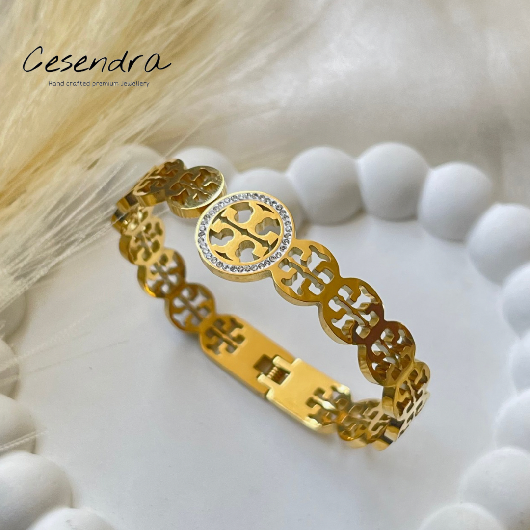 Golden Glitz Bracelet - 18K