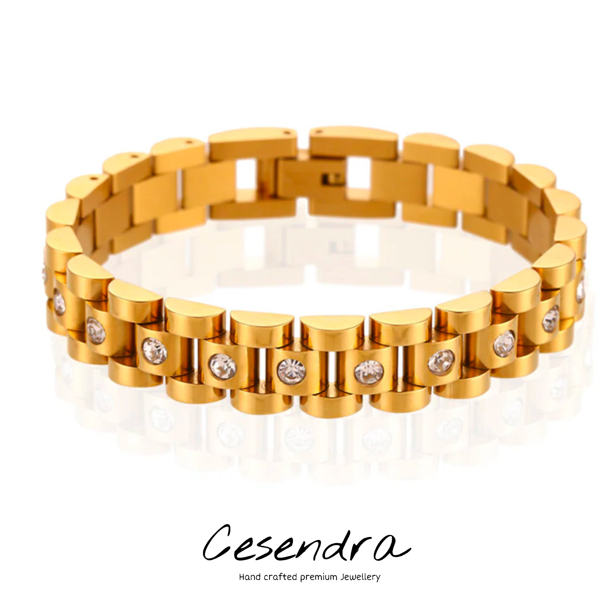 President Chain Bracelet -18K