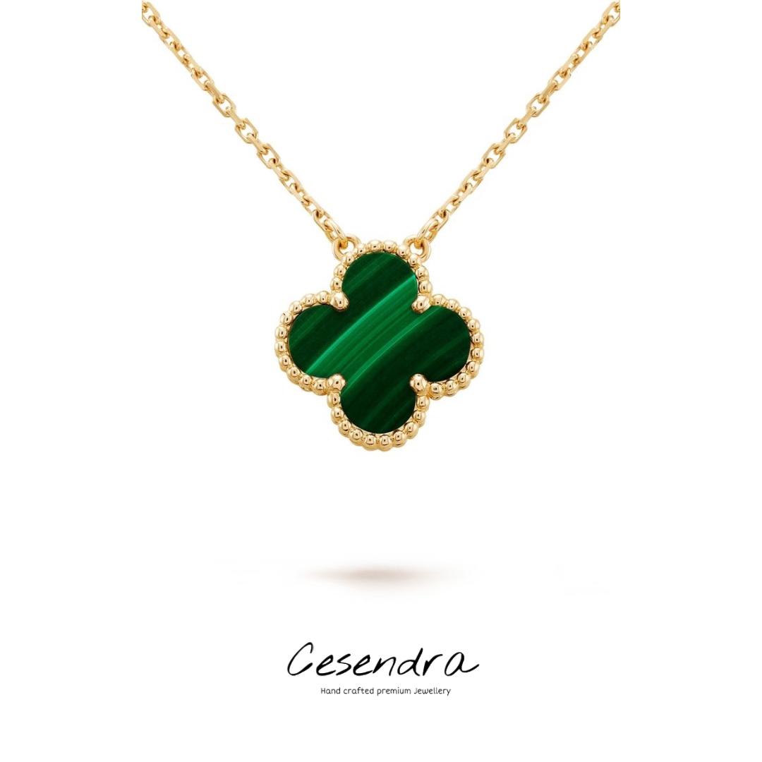 Leaf Frenzy Necklace -18K