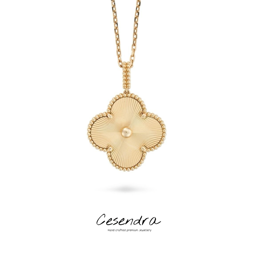 Shamrock Shine Necklace -18K