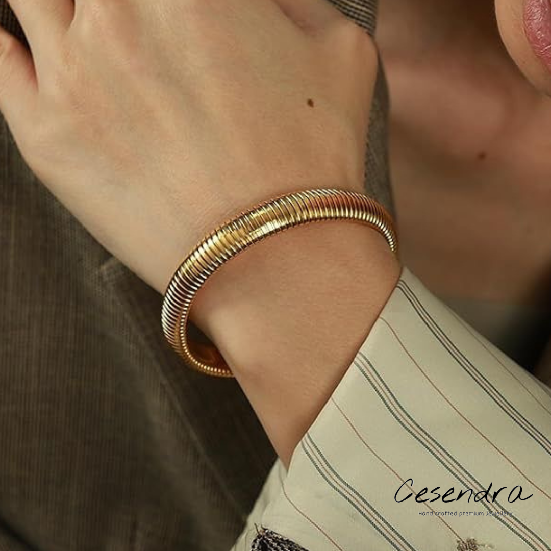Flex Snake Chain Bracelet -18K