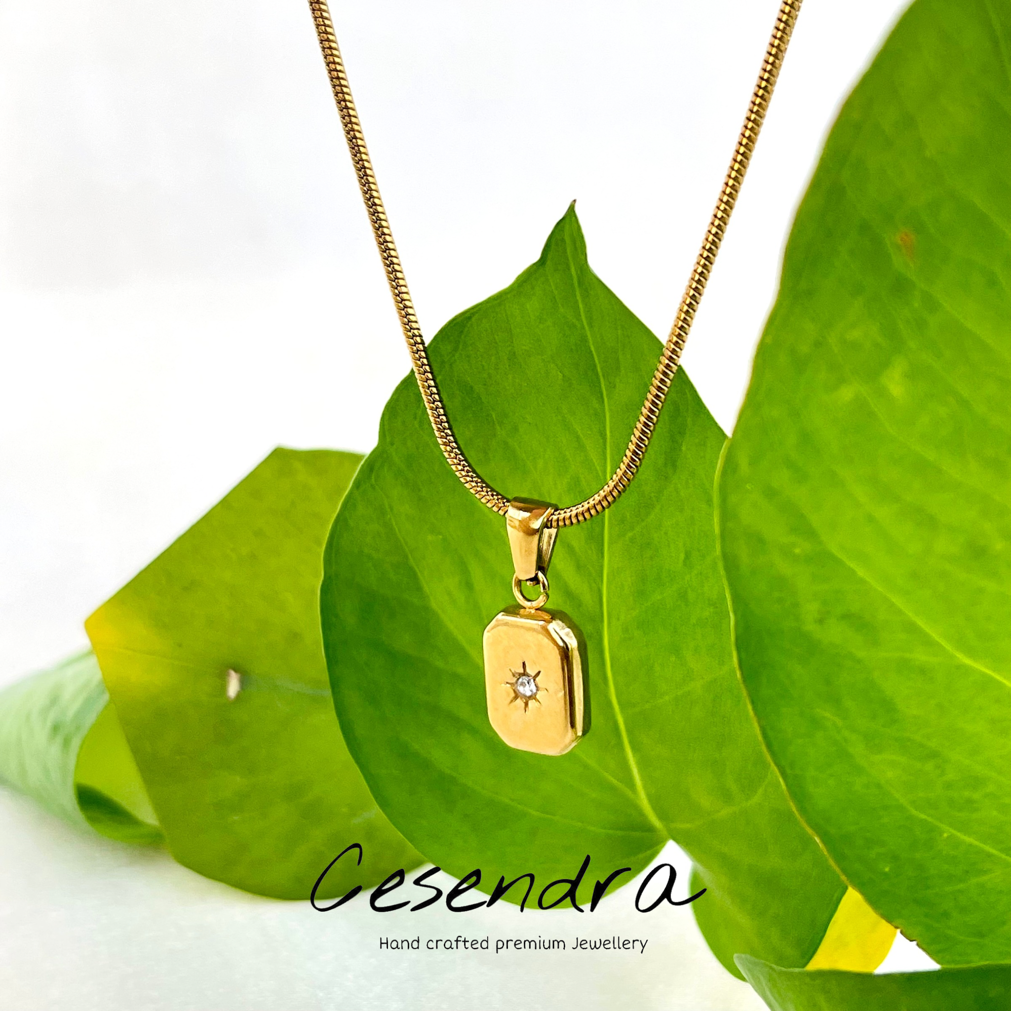 Stella Zircon Necklace -18K