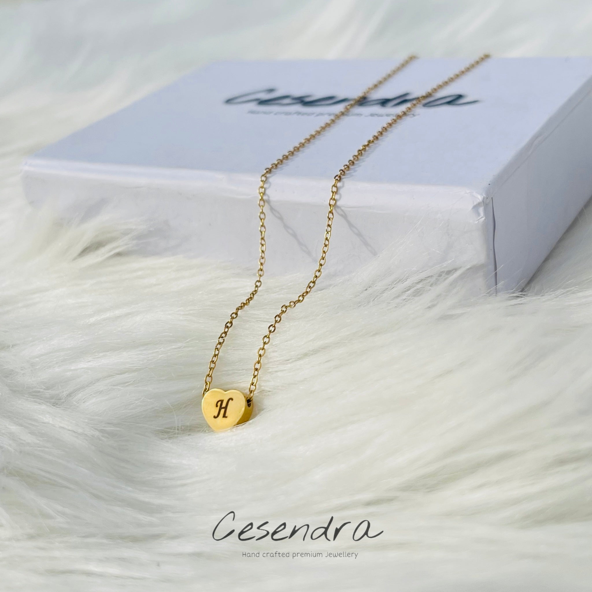 Tiny Heart Necklace (personalized)