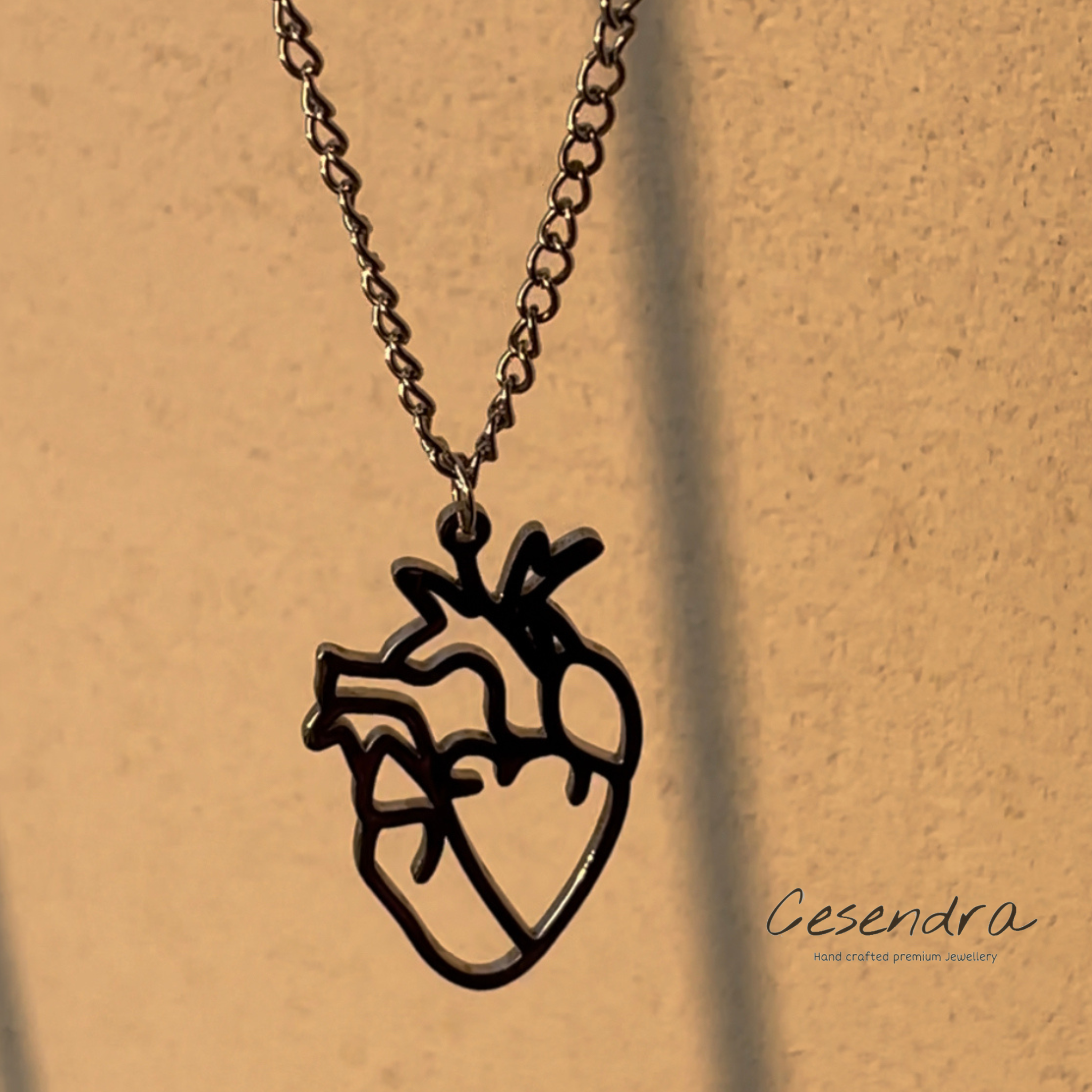 Organ Heart Necklace
