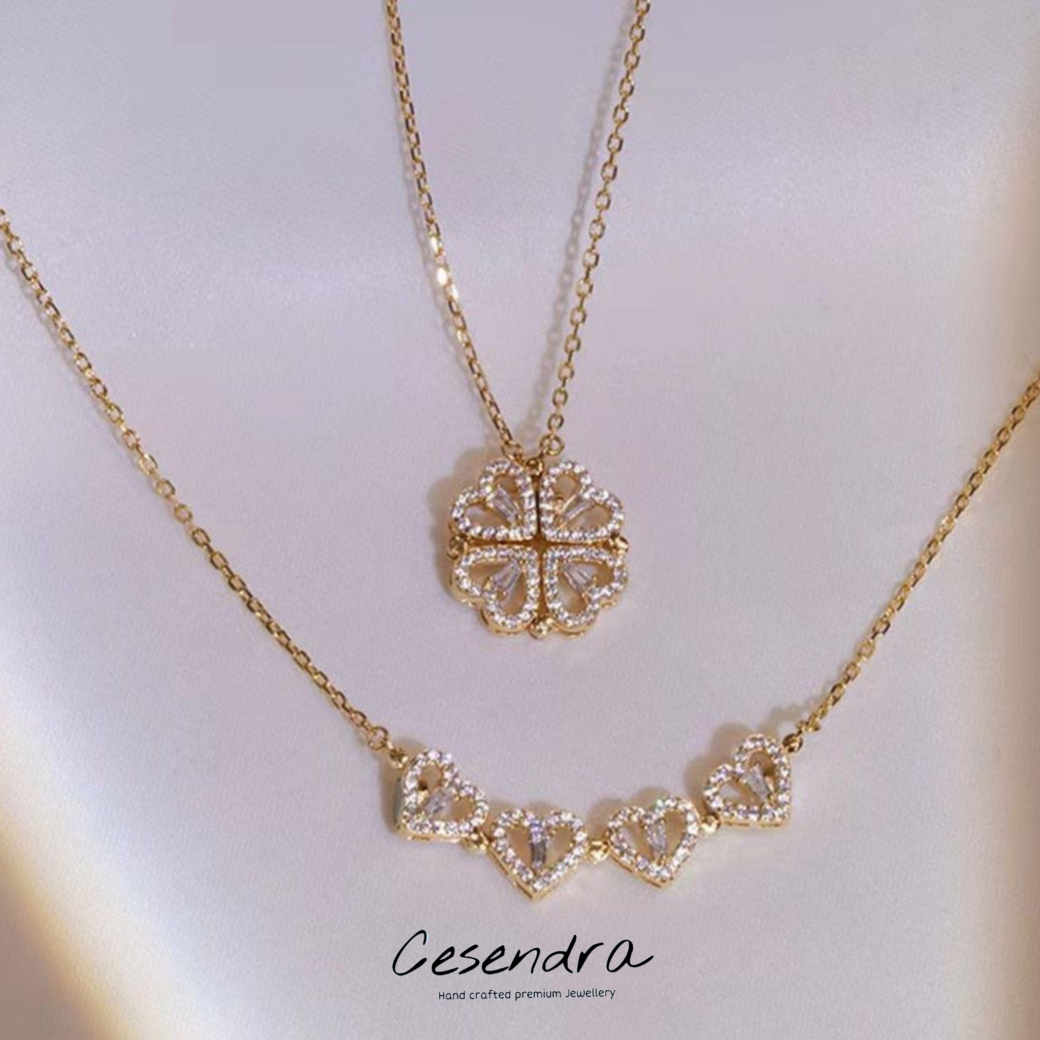 Trendy Clover necklace