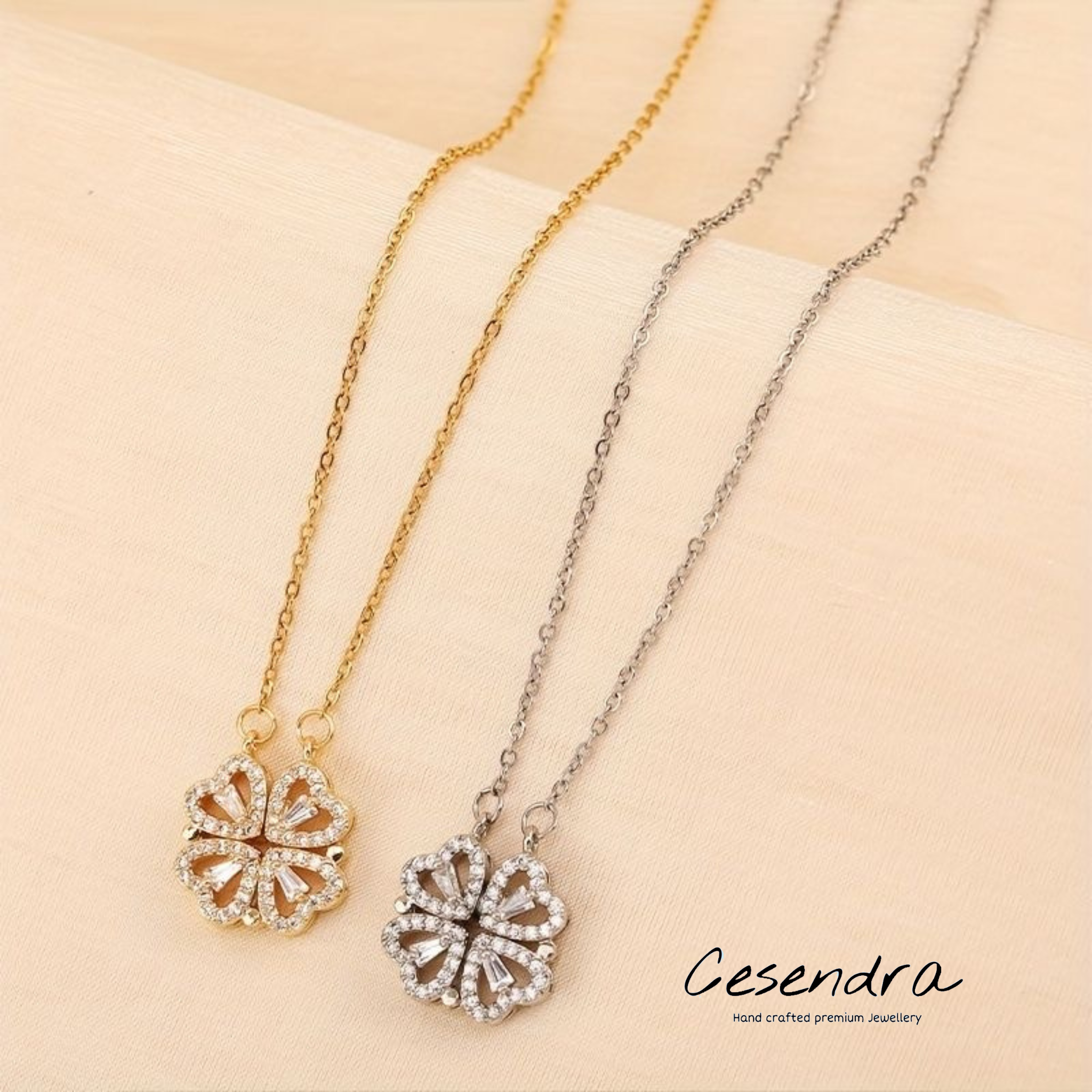 Trendy Clover necklace